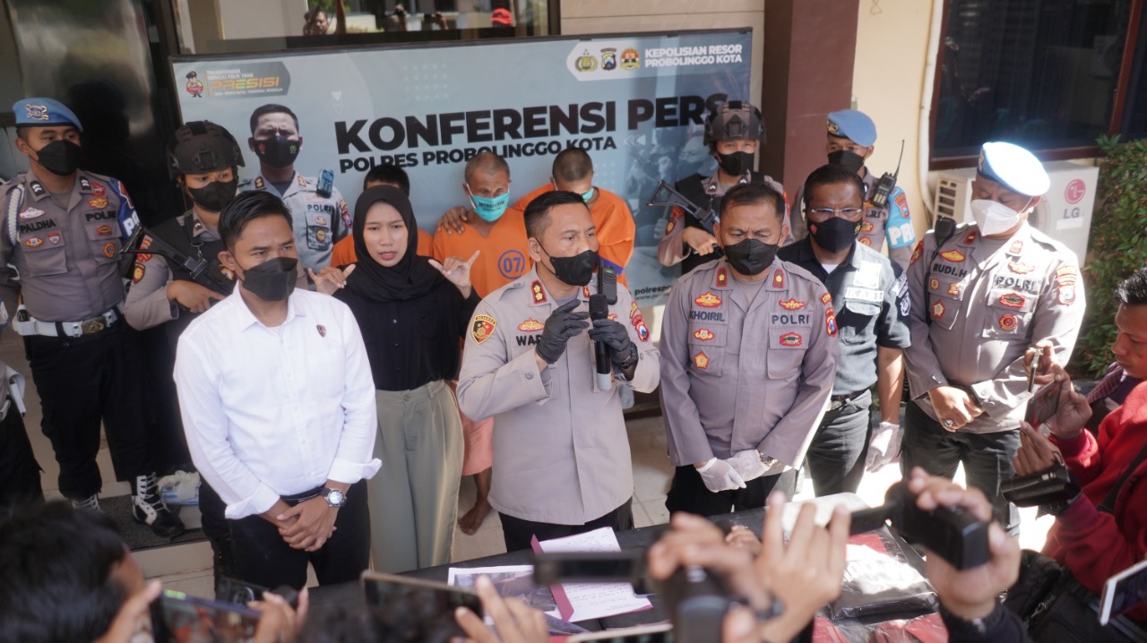 Polres Probolinggo Kota Berhasil Mengamankan Sindikat Pencurian Hewan Ternak di 16 TKP