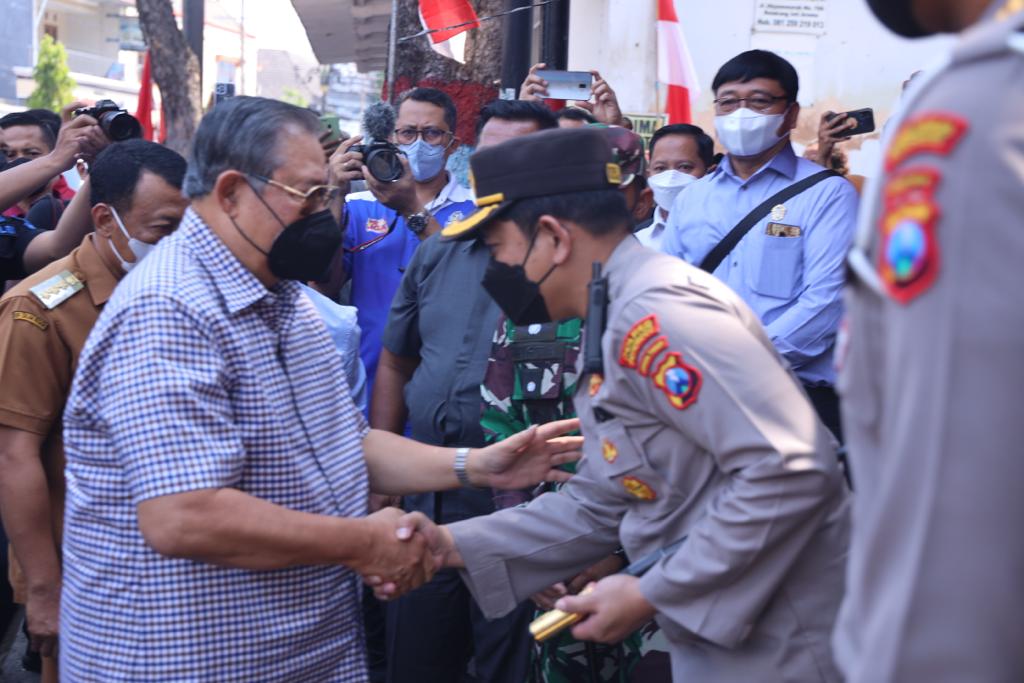 Polres Ponorogo Laksanakan Pengamanan Kunjungan Presiden RI Ke 6 Prof. Dr. H Susilo Bambang Yudhono