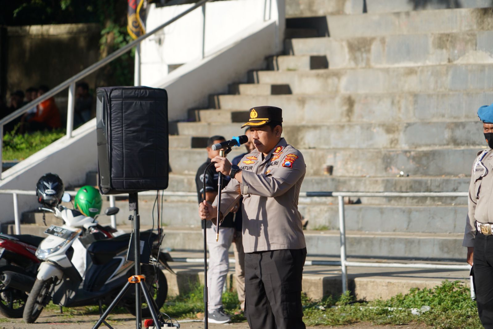 Polres Ponorogo Terjunkan Ribuan Personil Gabungan Pada Kegiatan Pengamanan Haul PSHW