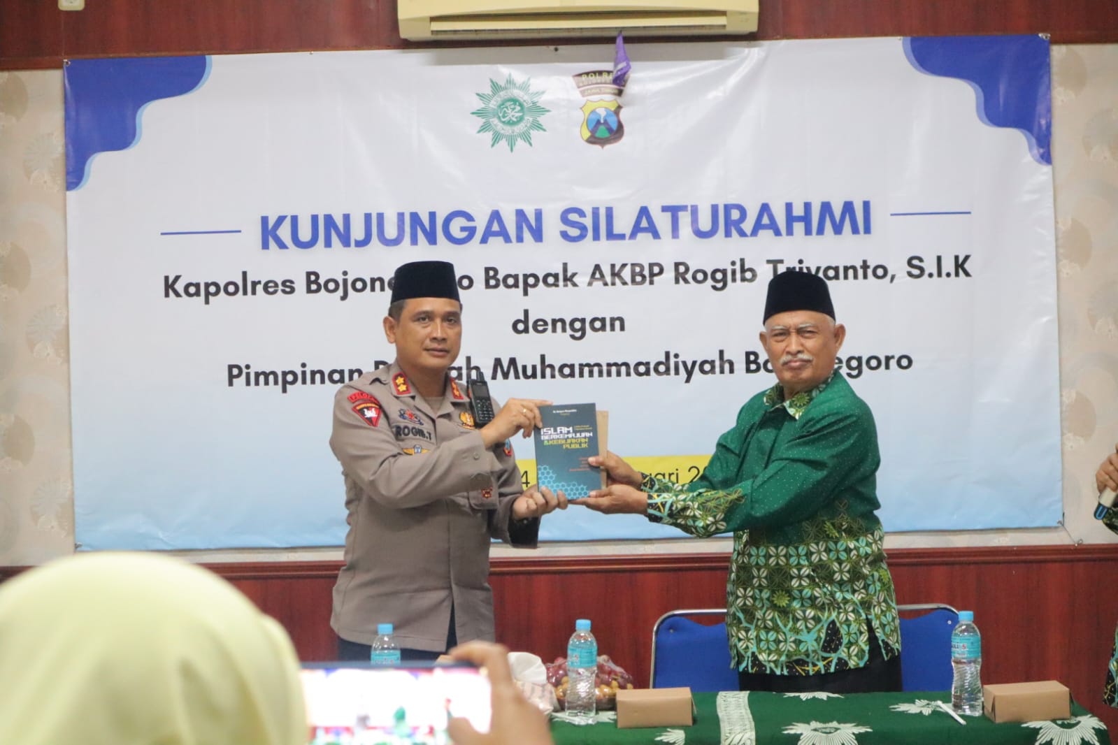 Kapolres Bojonegoro Silaturahmi ke PD Muhammadiyah Perkuat Harkamtibmas
