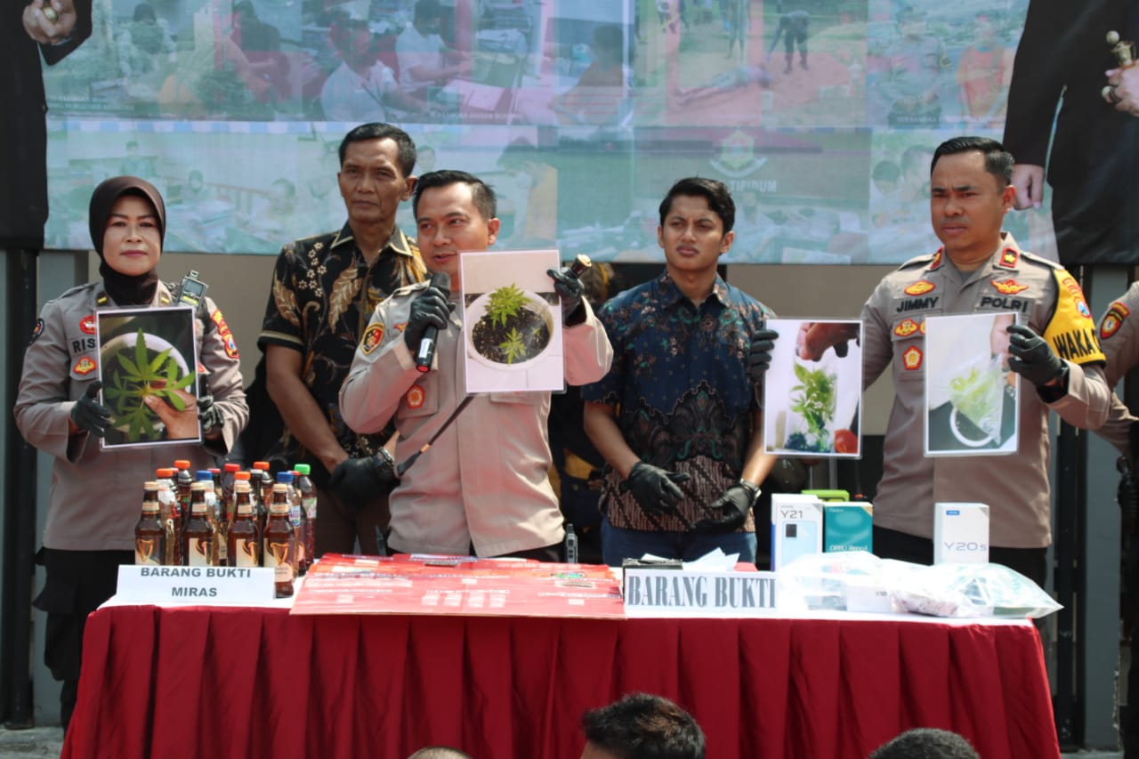 Polres Bangkalan Berhasil Ungkap 47 Kasus Periode Januari - Maret 2023