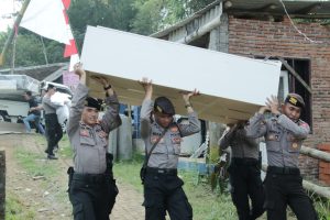 Polresta Malang Kota Rampungkan Proses Bedah Rumah dan Tempat Ibadah Jelang Hari Bhayangkara ke-77